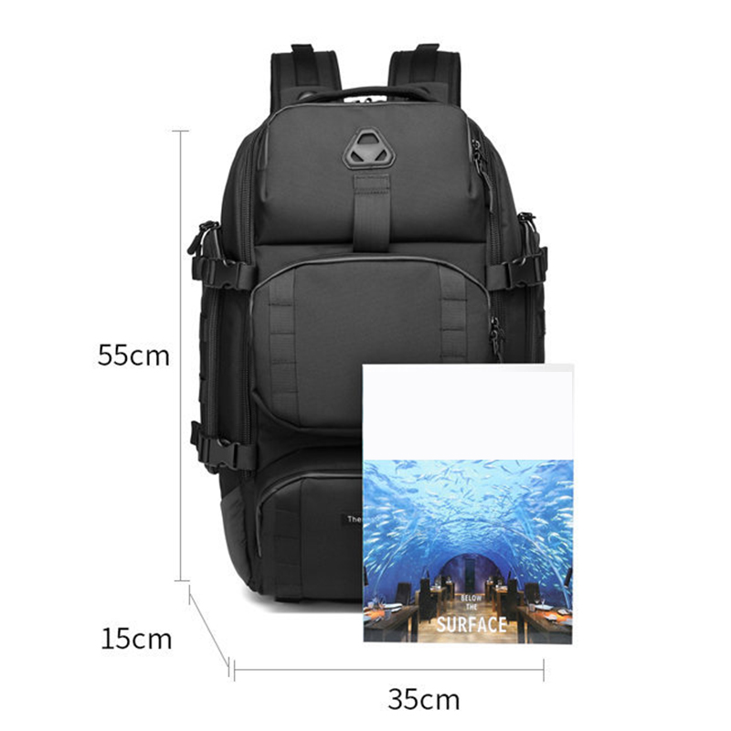 Hiking Backpack Waterproof - メンズ新作タクティカルバックパック アウトドアハイキングバックパック 大容量バックパック 多機能防水バックパック ハイキングバックパック