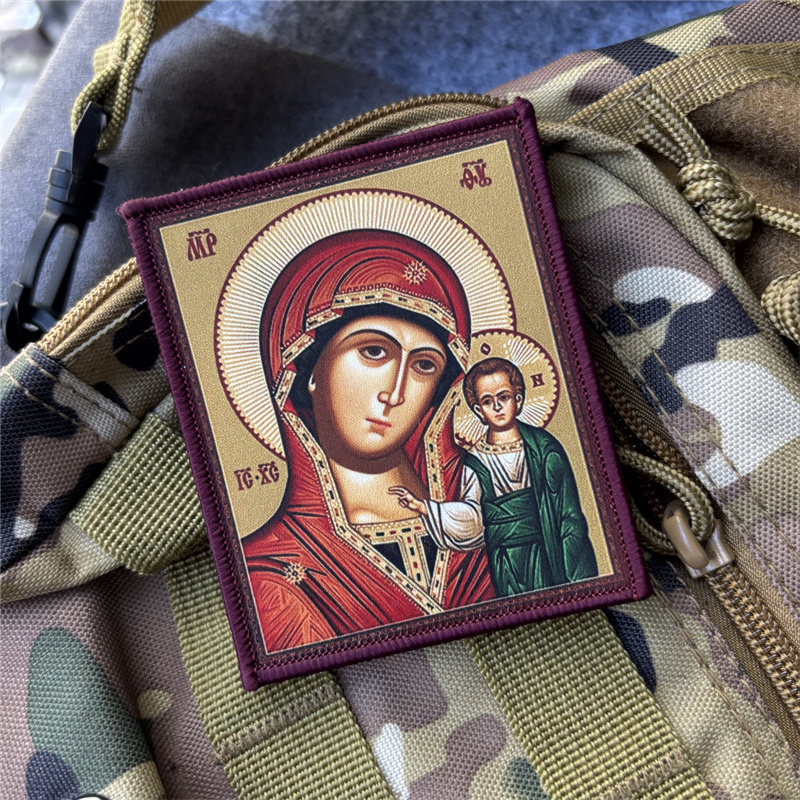 クリスチャンアイコンプリントパッチ戦術士気バッジフックループ - Urban Backpack Tactical のレビューと価格