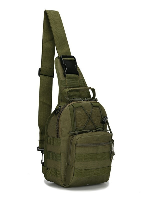 HTMCK 10L 多機能タクティカルチェストスリングバッグ - Canvas Backpack Casual のレビューと価格