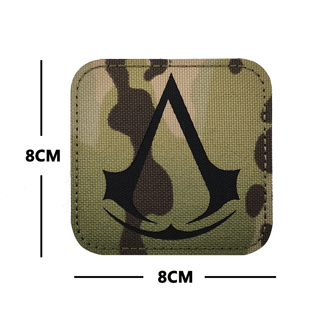 アサシンの紋章の戦術的なパッチ、軍事戦術バッジ、レーザーカッ - Urban Backpack Tactical のレビューと価格