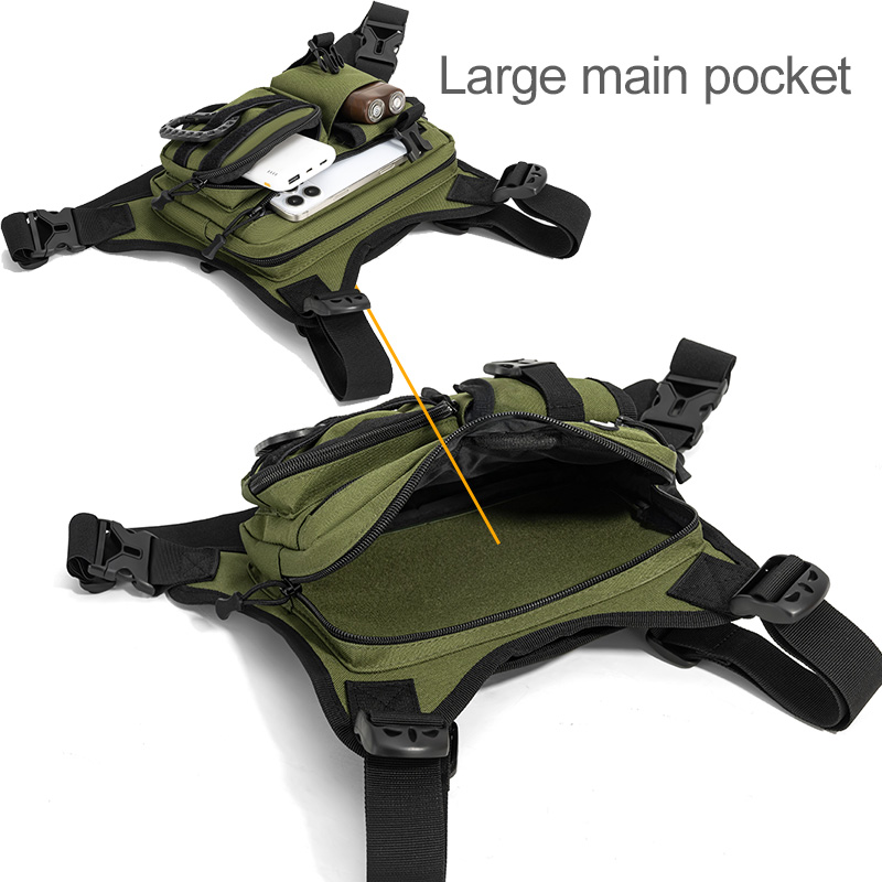 アウトドアスポーツチェストバッグベスト メンズ レディース  - Urban Backpack Tactical のレビューと価格