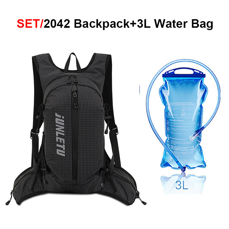 新しいアウトドアスポーツ用バックパック、3L容量のサイクリン - Hiking Backpack Waterproof のレビューと価格