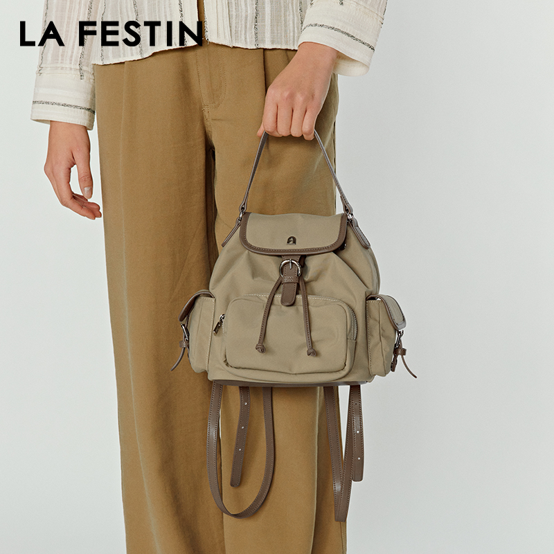 LA FESTIN オリジナルバックパック女性用新しいバッグ - Canvas Backpack Casual のレビューと価格