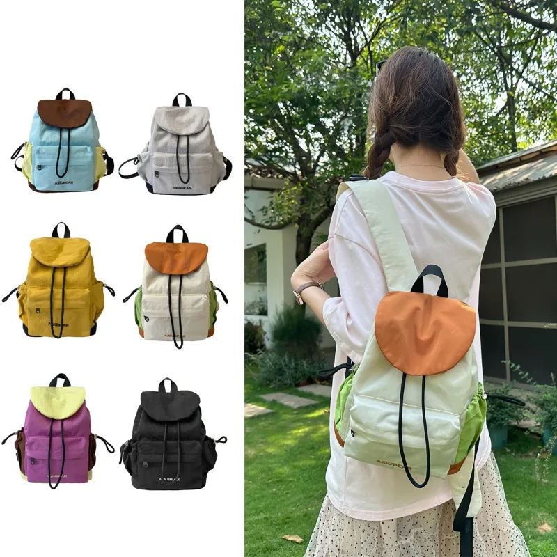 アウトドアファッション、ドローストリング付きバックパック、韓 - Fashion Backpack Women のレビューと価格
